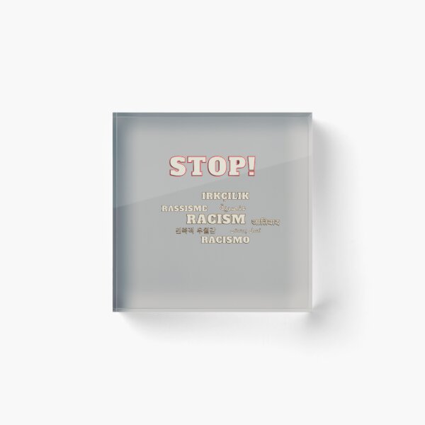 Item preview, Stop Racism designed and sold by Rani-Adil.