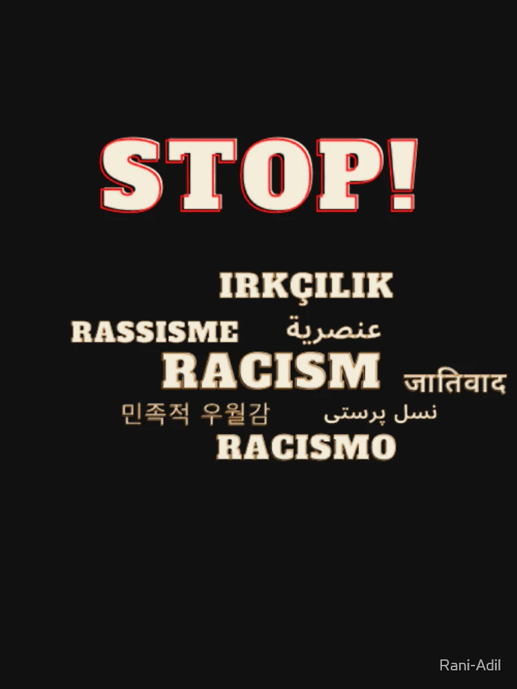 Thumbnail 6 of 6, Premium Oversized Hoodie, Stop Racism designed and sold by Rani-Adil.
