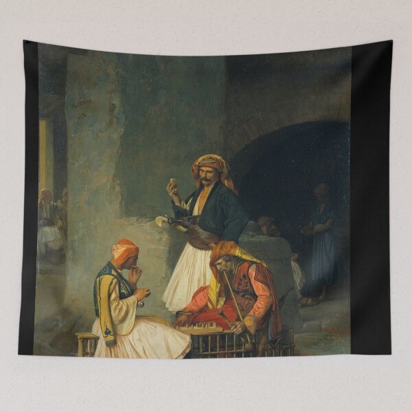 Item preview, Jean-Leon Gerome -The Draught Players  designed and sold by TeeARTHY.