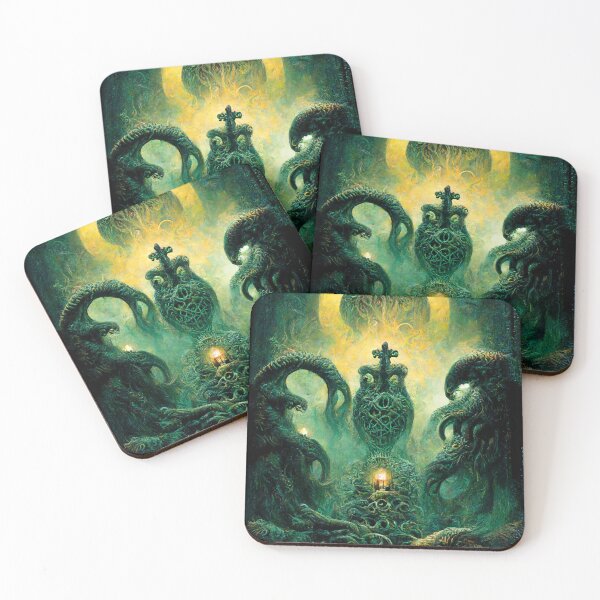 Item preview, Altar of the elder gods designed and sold by Gorilla-Prints.