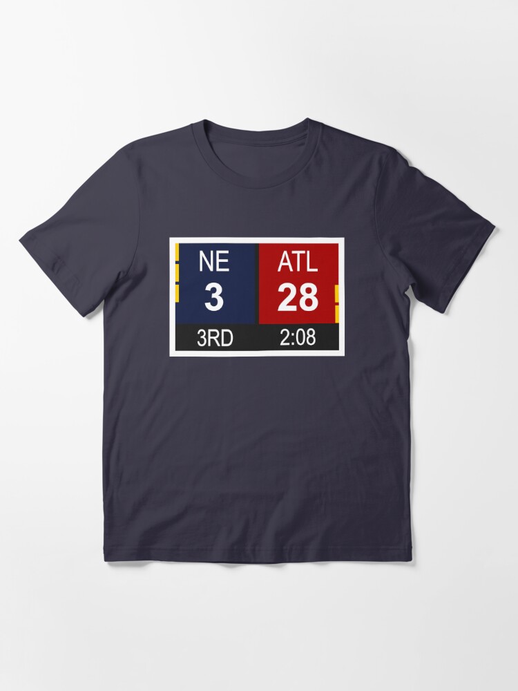 NE 3 vs ATL 28 Champions Comeback Essential T-Shirt for Sale by