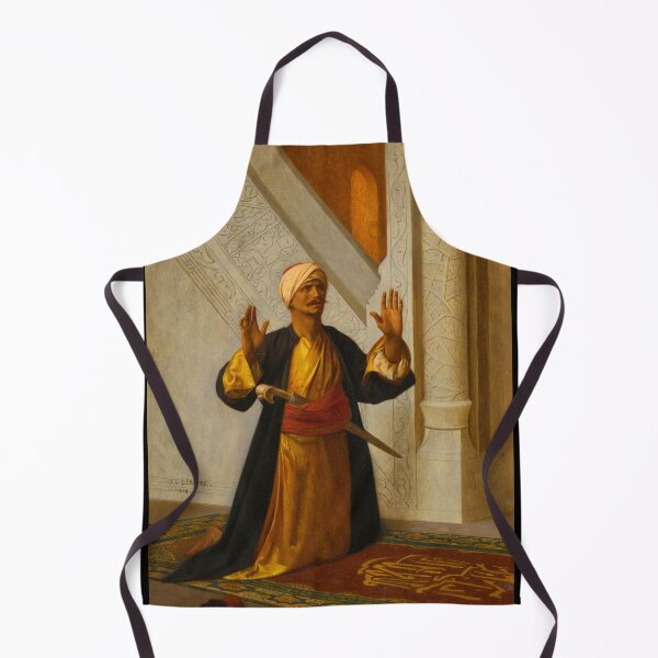 Item preview, Jean-Leon Gerome -At Prayer  designed and sold by TeeARTHY.