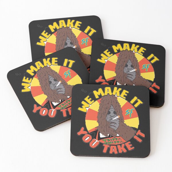 Item preview, We Make It You Take It Sassy Foods The Big Lez Show T-Shirt Mask Sticker & More Sticker designed and sold by J Electro  AI Art.