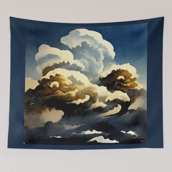 Item preview, Majestic cumulus clouds designed and sold by etherElric.