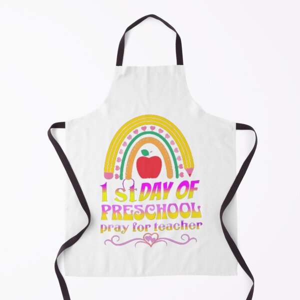Item preview,  my 1st day of preschool pray for my teacher appreciation week designed and sold by H-ALPHA.