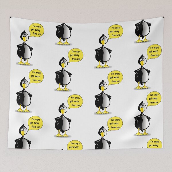 Item preview, Angry Penguin Bird designed and sold by DjoooDjooo.
