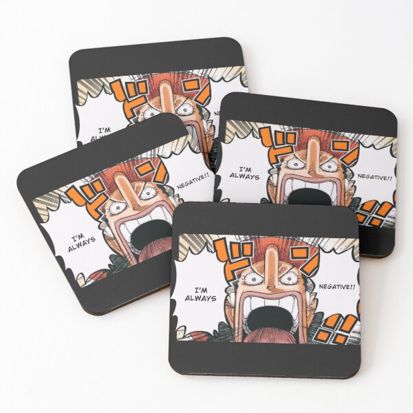 Item preview, Usopp - I'm always negative meme designed and sold by Joejo19.