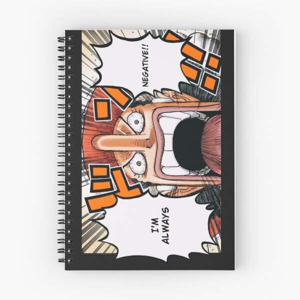 Item preview, Usopp - I'm always negative meme designed and sold by Joejo19.