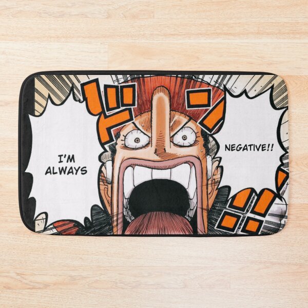 Item preview, Usopp - I'm always negative meme designed and sold by Joejo19.