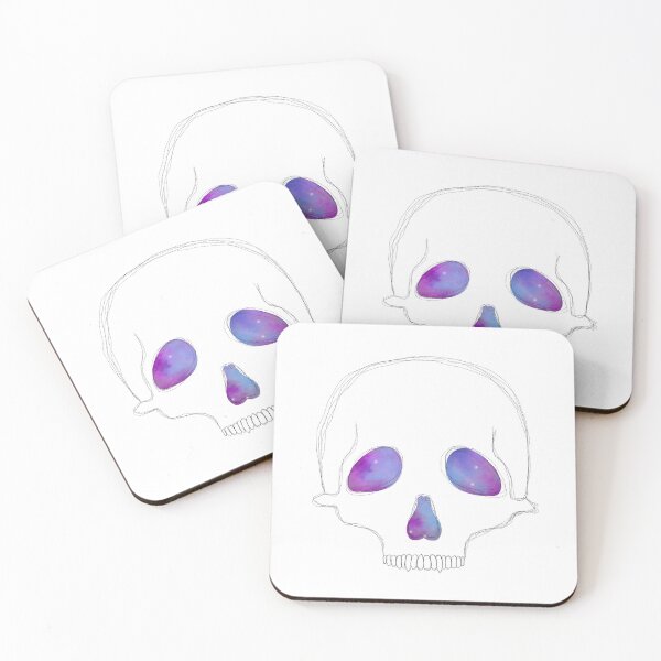 Item preview, Galaxy Skull Artwork designed and sold by WooCatSuko.