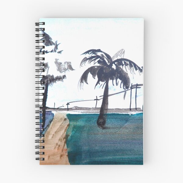 Item preview, South Padre Beach Watercolor Painting designed and sold by julyperson.
