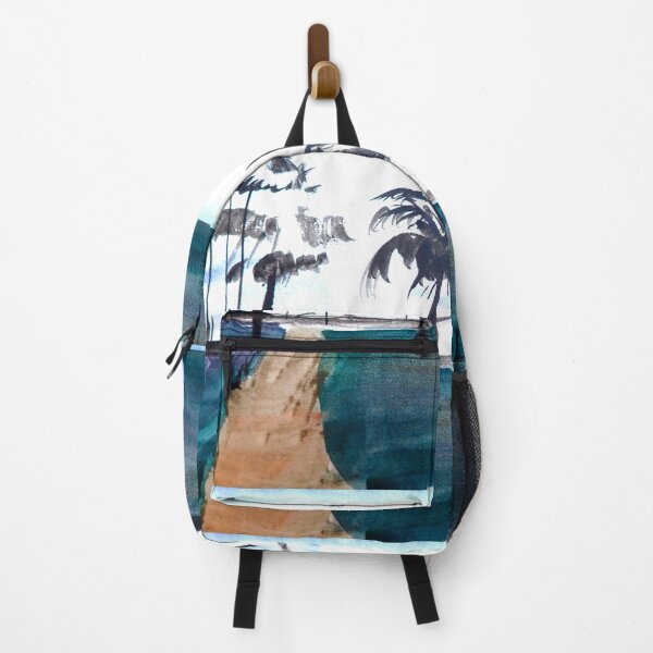 Item preview, South Padre Beach Watercolor Painting designed and sold by julyperson.