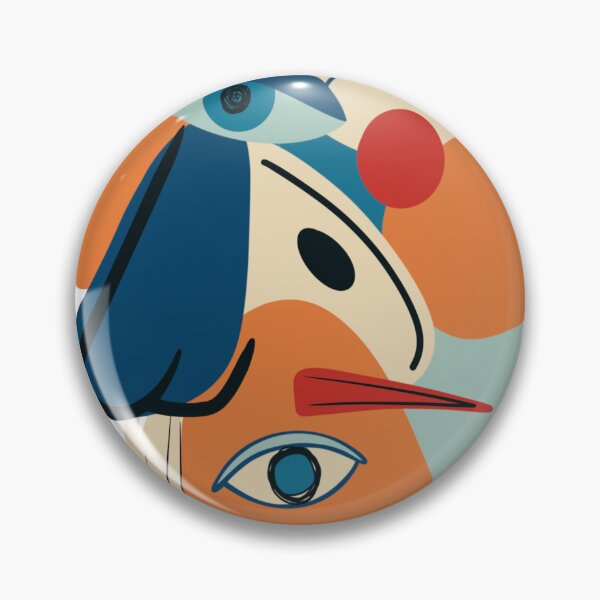 Item preview, Abstract Cubist Face designed and sold by kbracey-meraki.