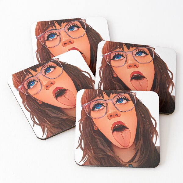 Artikelvorschau, Nettes Mädchen im geöffneten Glasmund entworfen und verkauft von Cute Girl Fan Art.