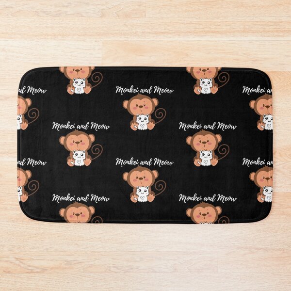 Item preview, Monkey and Meow Love designed and sold by CryptoBeings.