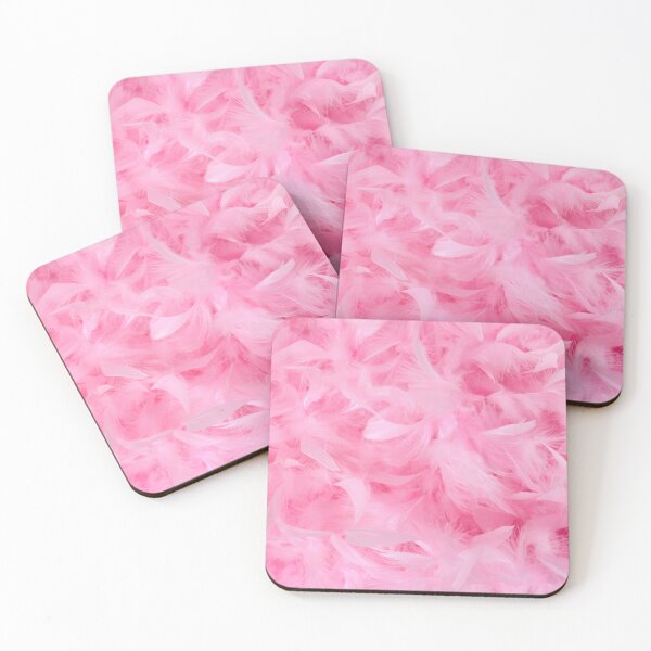 Item preview, pink feathers abstract designed and sold by AI ART Studio.