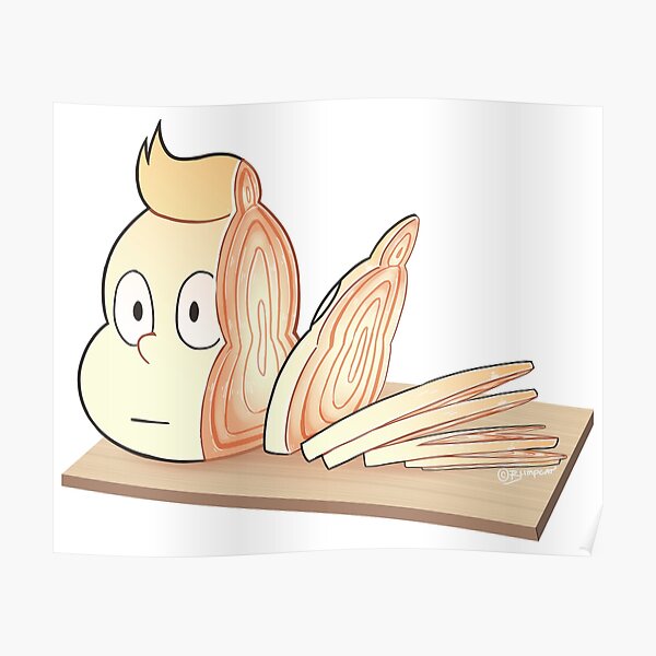 Onion Slices Poster