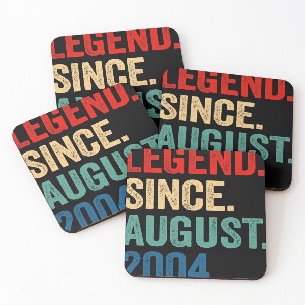 Item preview, Legend Since August 2004 18th Birthday Gift 18 Years Old Boy designed and sold by ryaldattag.