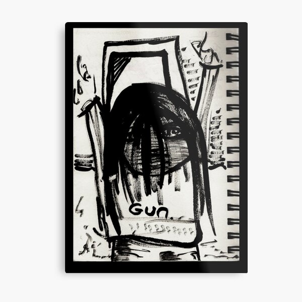 Gun Metal Print