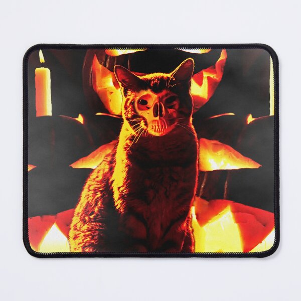 Item preview, Vintage Pumpkin Scene Halloween Cat  designed and sold by NrtArt.