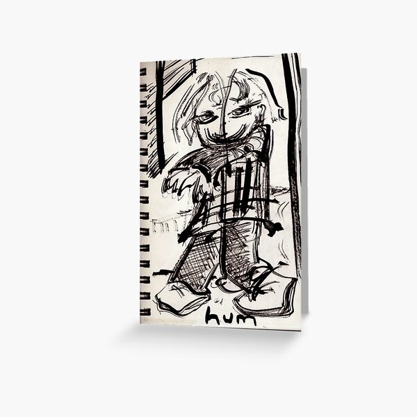 Hum Greeting Card