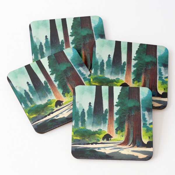 Item preview, A trail through sequoias designed and sold by etherElric.