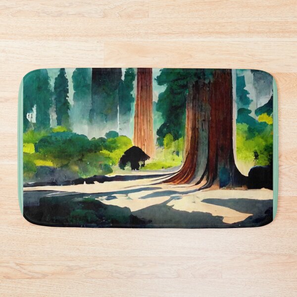 Item preview, A trail through sequoias designed and sold by etherElric.