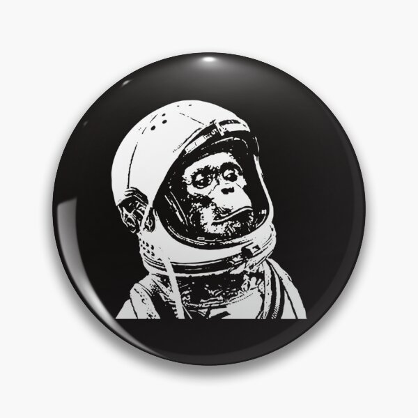 Item preview, Monkey in Space. Funny Astronaut Chimpanzee  Essential T-Shirt designed and sold by TyriquGlover.