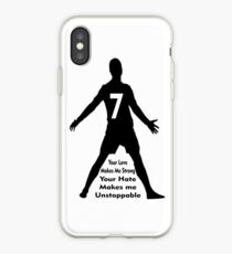 CRISTIANO RONALDO QUOTES iPhone Case