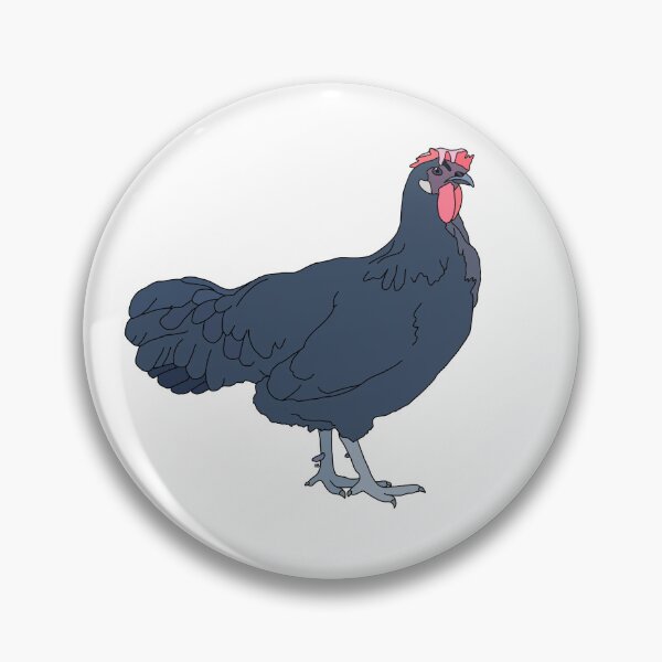 Item preview, Black Minorca Hen designed and sold by bakerchkenranch.