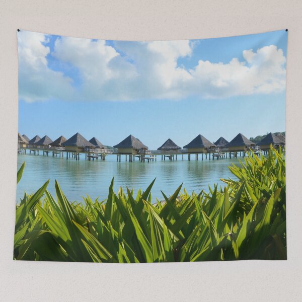 Item preview, Bora Bora Bungalows - WelshDesigns designed and sold by welshdesigns.