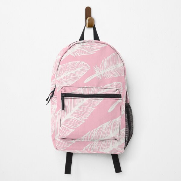 Item preview, white feathers with pink background designed and sold by AI ART Studio.