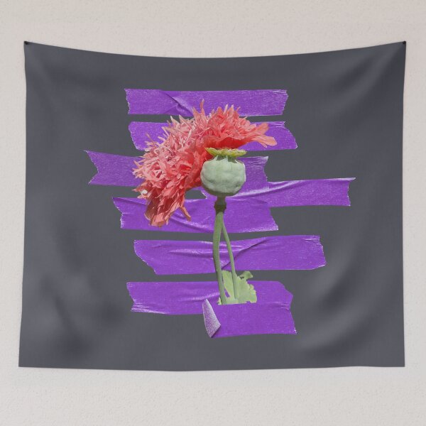 Item preview, Purple Masking Tape, Poppy Flower designed and sold by suekieper.