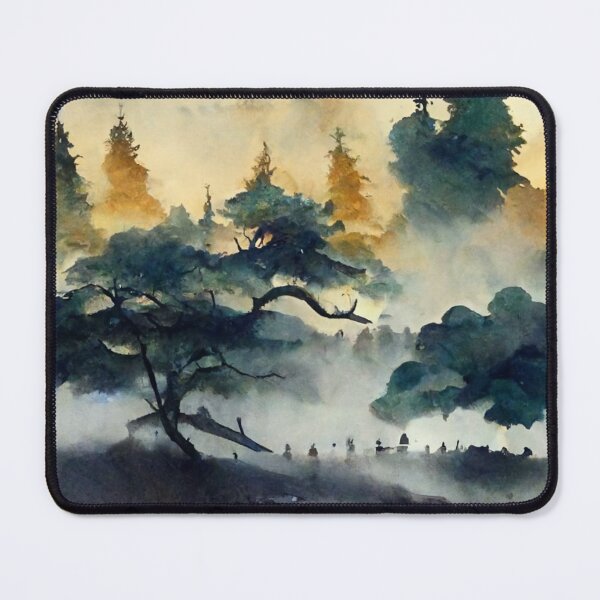 Item preview, A foggy mountain designed and sold by etherElric.