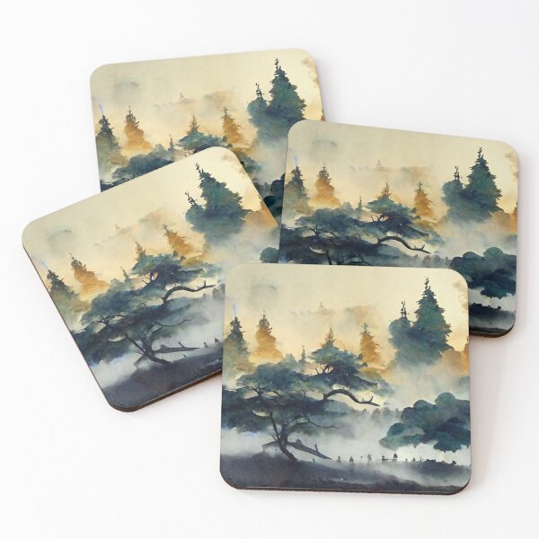 Item preview, A foggy mountain designed and sold by etherElric.