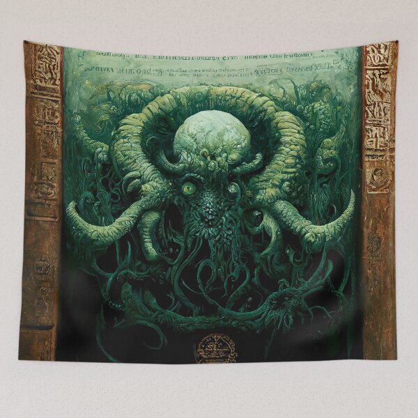 Item preview,  Elder god warrior designed and sold by Gorilla-Prints.