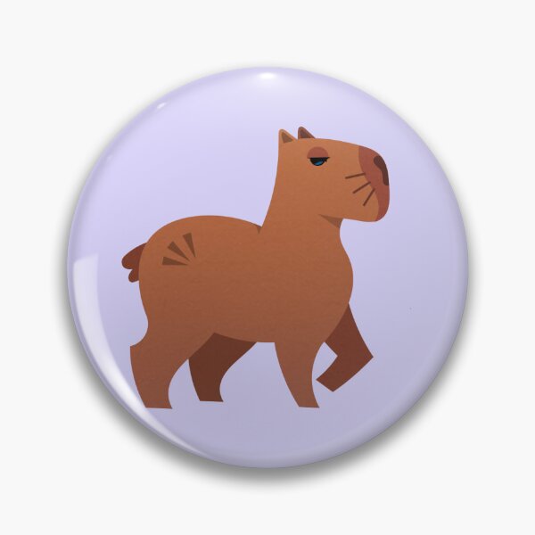 Item preview, Capybara cartoon designed and sold by kukulgraphics.