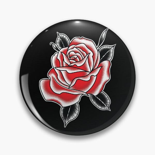 Item preview, Red Rose Tattoo designed and sold by SevenRelics.