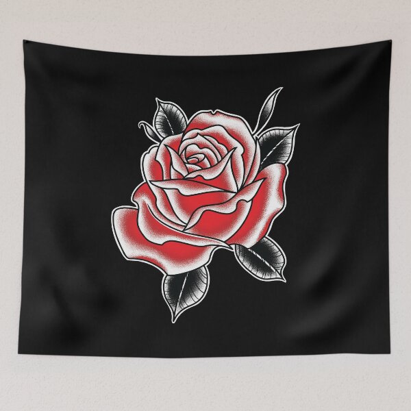 Item preview, Red Rose Tattoo designed and sold by SevenRelics.