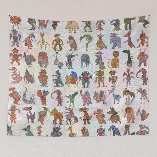 Item preview, Josep Baque Monsters designed and sold by Montage-Madness.