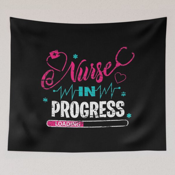 Item preview, Nurse In Progress Nurse Funny Nursing School designed and sold by wildplatform340.