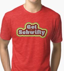 Camiseta de tejido mixto Obtener Schwifty
