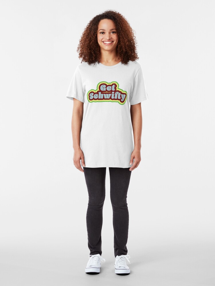 Alternate view of Get Schwifty Slim Fit T-Shirt
