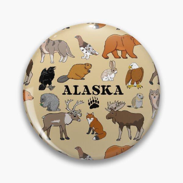 Item preview, Alaskan Wildlife Pattern designed and sold by sharkbait83.