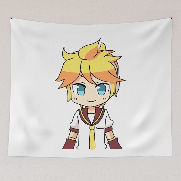 Artikelvorschau, Len Kagamine - Chibi - weißer Hintergrund entworfen und verkauft von realolawliet.