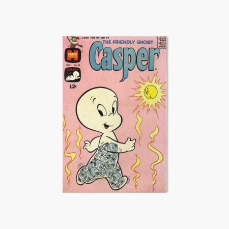 Casper - vintage comic Spiral Notebook by auroragalavis