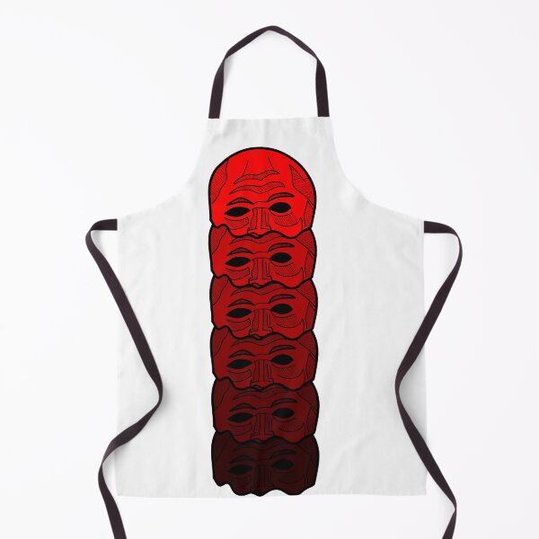 Item preview, Interesting abstract design made of red faces designed and sold by my-drawings.