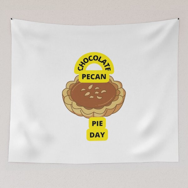 Item preview, CHOCOLATE PECAN PIE DAY 2022 IN USA designed and sold by VividThreadsDesignStudio.