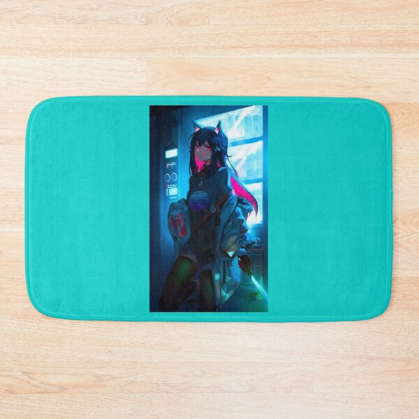 Item preview, Neon Texas with soda  Arknights    designed and sold by cyberramen.