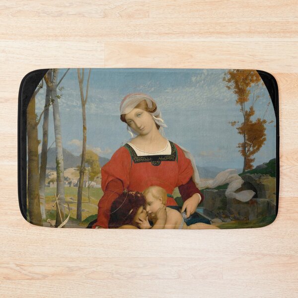 Item preview, Jean-Leon Gerome -La Vierge, L’enfant Jesus Et Saint Jean  designed and sold by TeeARTHY.